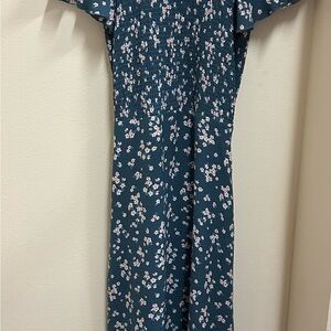 ALI & JAY Long Sleeve Floral Dress in Blue and Pink